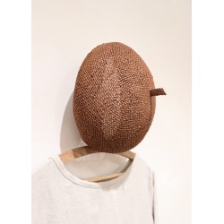 The summer Beret, dark brown