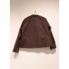 Jacket 08, Dark Brown cotton canvas