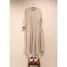 Dress 10, beige linen