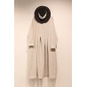 Dress 16, beige linen