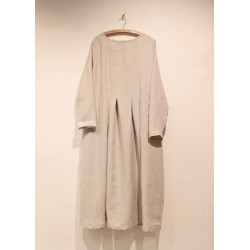 Dress 16, beige linen