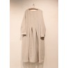 Dress 16, beige linen