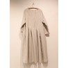 Dress 16, beige linen