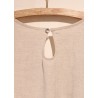 Blouse 03, beige linen