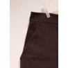 Pantalon large, lainage gris clair