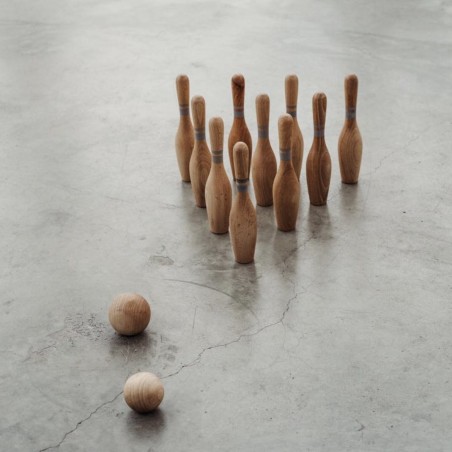 Jeu de Bowling en bois