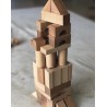 Blocs en bois 50 pièces