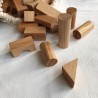 Blocs en bois 50 pièces