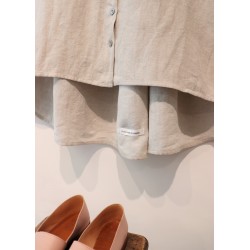 Dress 09, beige linen