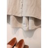 Dress 09, beige linen