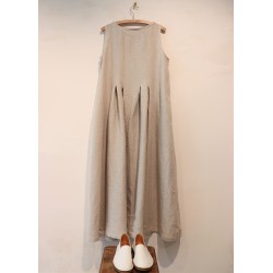 Dress 15, beige linen