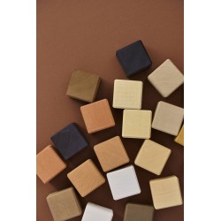 Cubes, skin tones