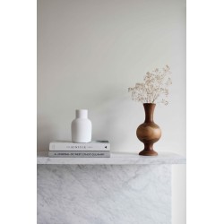 "Aire" White Vase