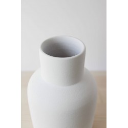 "Aire" White Vase