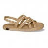 Women sandals, beige