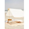 Tente de plage, blanc antique