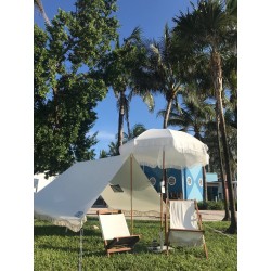 Beach tent, antique white