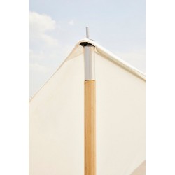 Parasol de plage, blanc antique