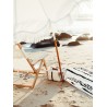 Holiday beach umbrella, antique white