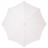 Holiday beach umbrella, antique white