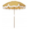 Holiday beach umbrella, antique white