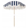 Parasol de plage, blanc antique