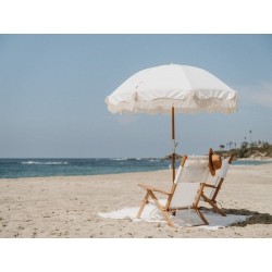 Beach blanket, antique white