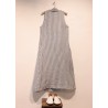 Dress 13, heavy indigo linen