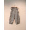 Uniform trousers, light stripes linen