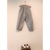 Uniform trousers, light stripes linen