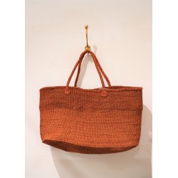 XL tote, rusty