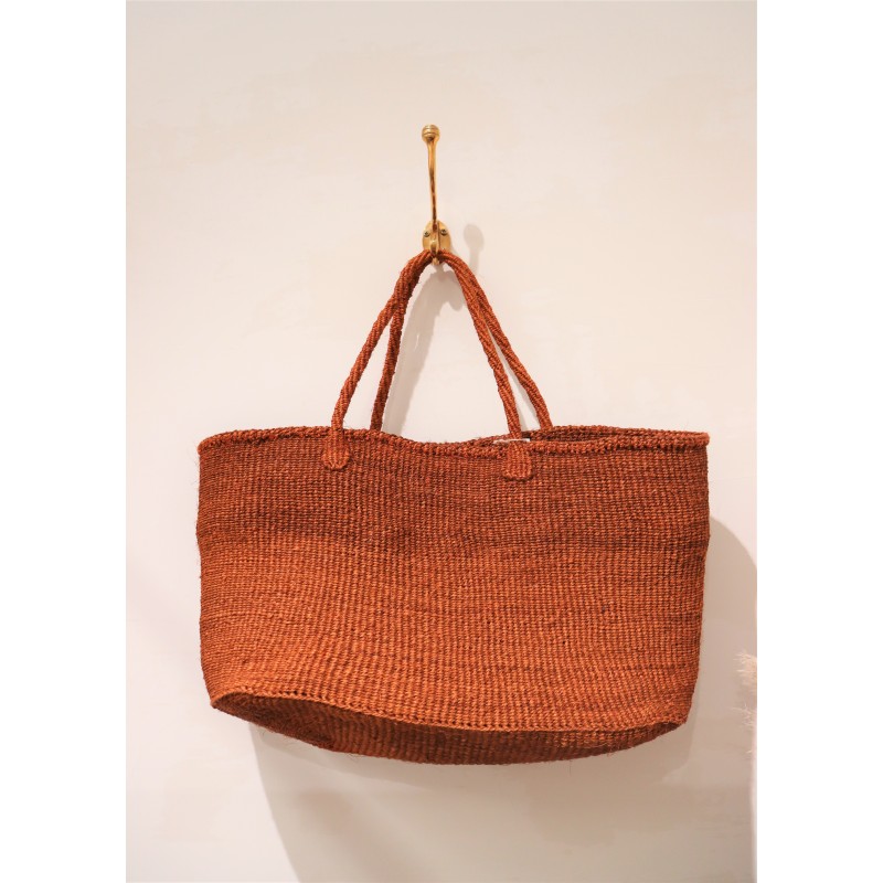 XL tote, rusty