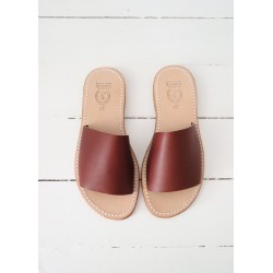 Sandals Tatane, brown  leather