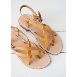 Sandales Baltic, cuir naturel