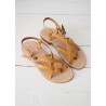 Sandales Baltic, cuir naturel