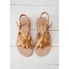 Sandals Baltic, natural leather