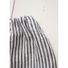 Classic trousers, light stripes linen