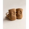 Merino Wool Booties - Sand