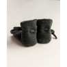 Merino Wool Booties - Pine