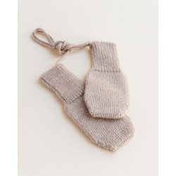 Merino Wool mittens -Dark Grey