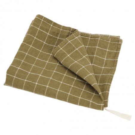 Linen Kitchen towel - Olive