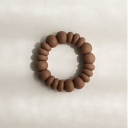 Teether ring Alfie, Taupe