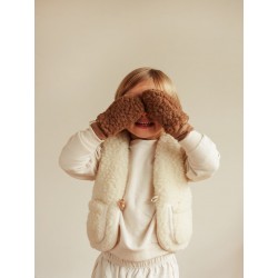 Merinos snuggle vest - Milk