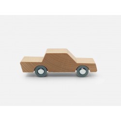 Voiture en bois - Rouge