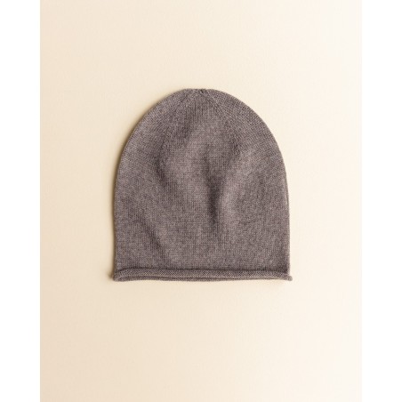 Merino Wool Beanie - Dark Grey