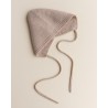 Merino Wool Dolly bonnet - Sand