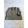 Veste bébé, lainage gris