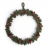 Couronne de Noel en laine