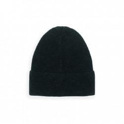 Light beanie in merino wool, graphite