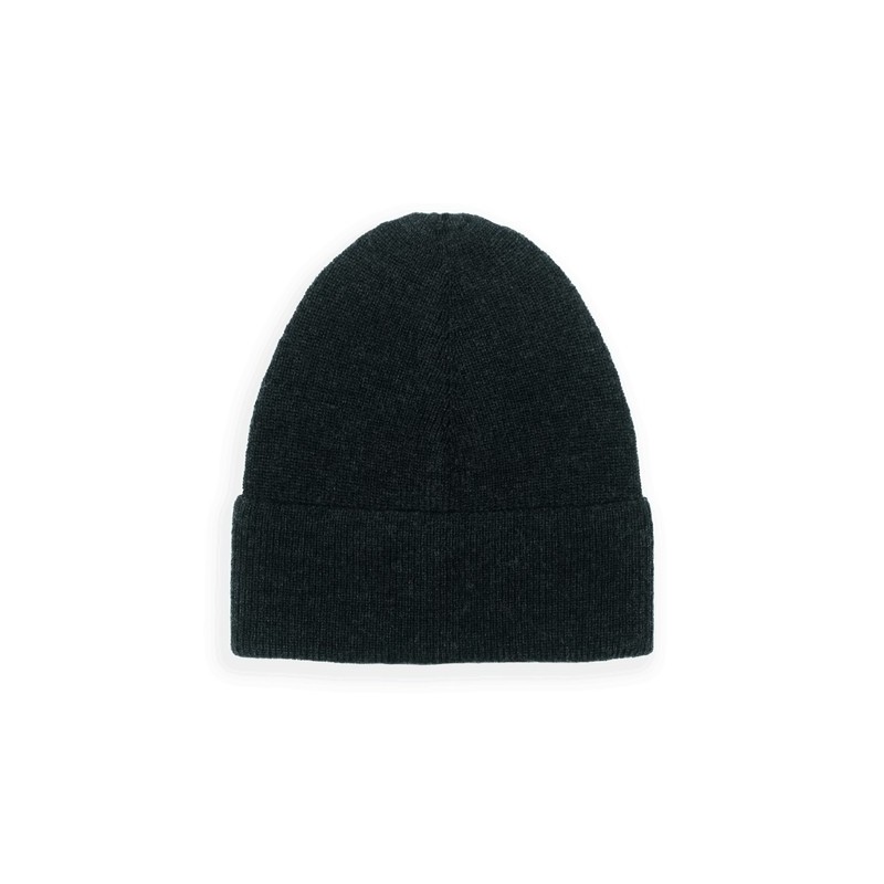 Light beanie in merino wool, graphite